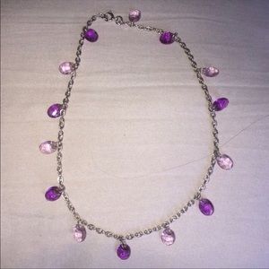 16” silver necklace